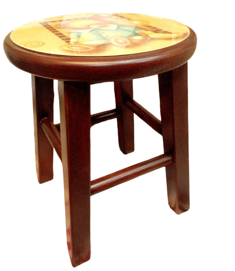 TABURETE MADERA INFANTIL OSITO - 2