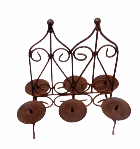 CANDELABRO HIERRO FUNDIDO