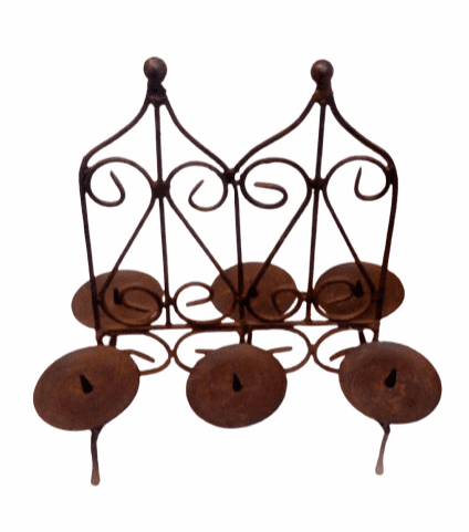 CANDELABRO HIERRO FUNDIDO - 2
