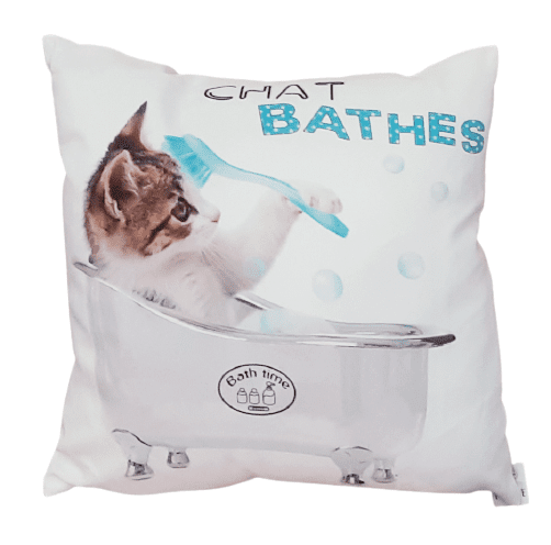 Cojines gato bañera 45 x 45
