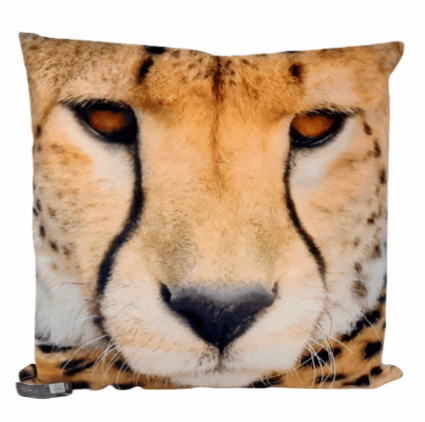 Cojín guepardo 45 x 45