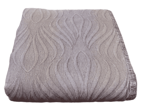 COLCHAS PALMA marrón piedra. Cama 135