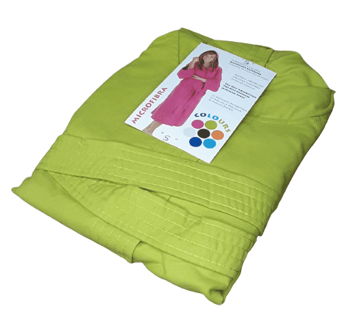 Albornoces microfibra verde. Tallas S, M y XL - 4