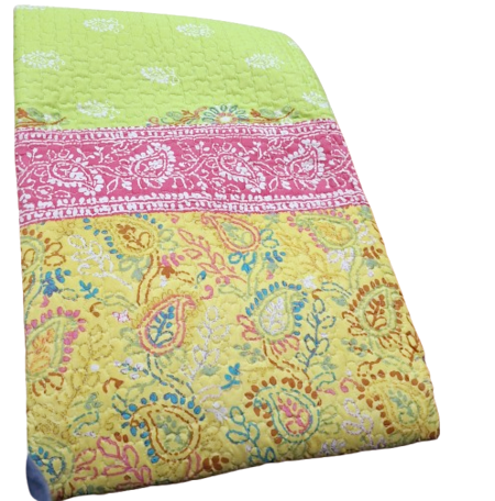 Boutie rayas pachwork colores Cama 150 - 1