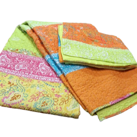 Boutie rayas pachwork colores Cama 150 - 2