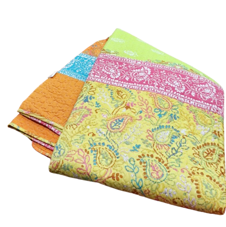 Boutie rayas pachwork colores Cama 150 - 3