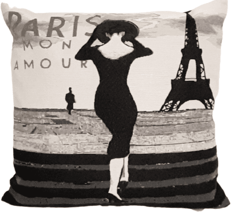 Fundas cojines París mon amour 45 x 45