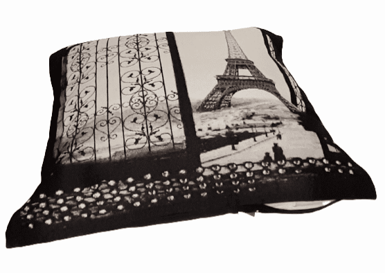 Fundas cojines verja Torre Eiffel 45 x 45 - 2