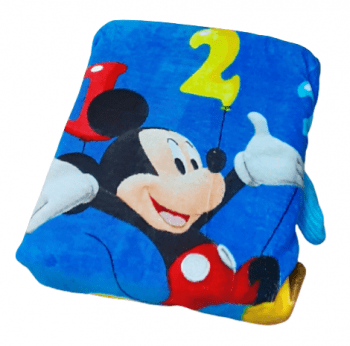 Albornoz azul Mickey Mouse. Talla 8