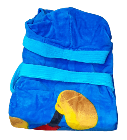 Albornoz azul Mickey Mouse. Talla 8 - 2