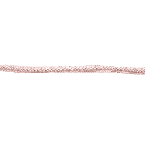 Galón cordoncillo blanco y rosa - 2