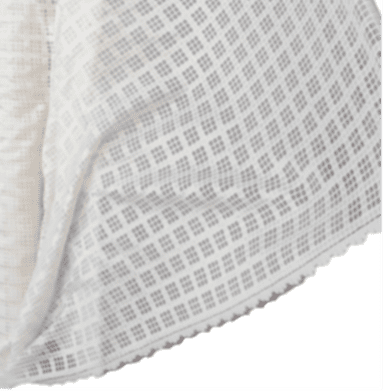 Tela visillo encaje cuadros 165 - 1