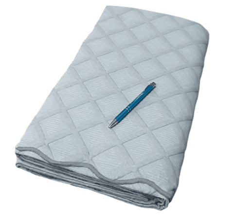 Colcha piqué rombos gris. Cama 135 - 1