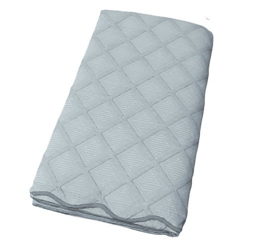 Colcha piqué rombos gris. Cama 135 - 3