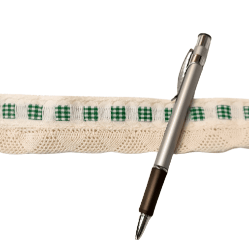 Puntilla vichy verde - 1