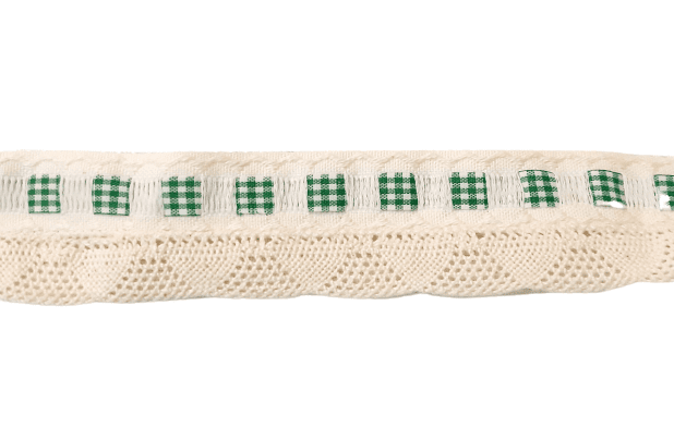 Puntilla vichy verde - 2