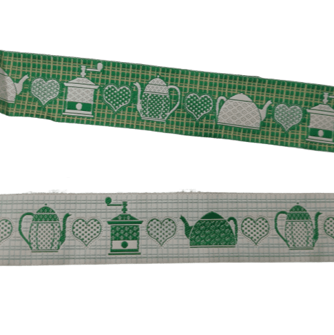 Greca reversible verde