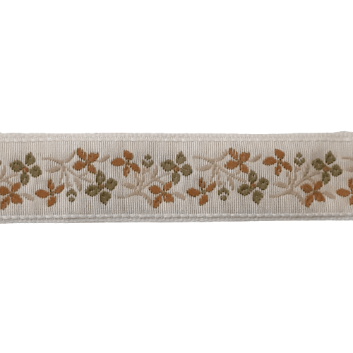 Entredós ocre verde