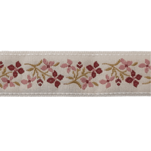 Entredós florecitas rosa