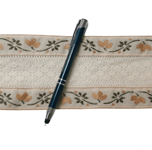 Entredós puntilla flores - 1