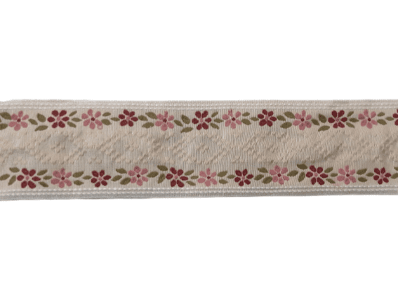 Entredós florecitas rosas - 2