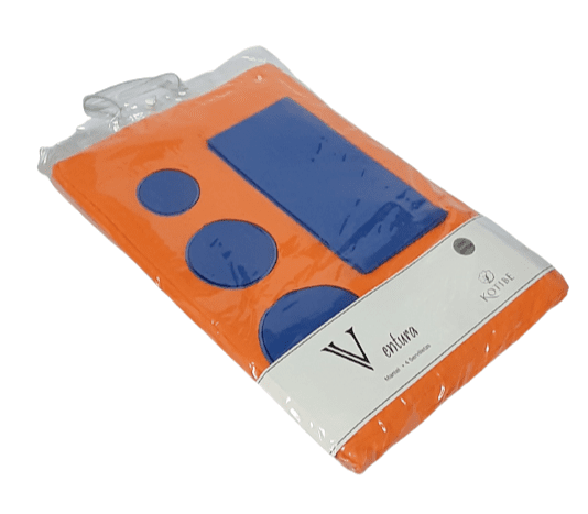 Mantelería naranja 160 x 160 + 4 - 4