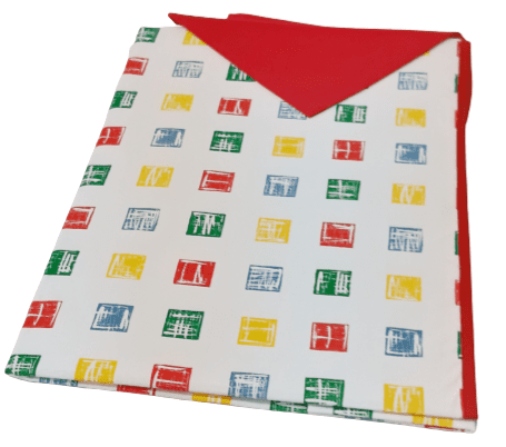 Mantelería roja 100 x 150