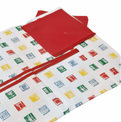 Mantelería roja 100 x 150 - 1