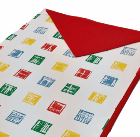 Mantelería roja 100 x 150 - 3