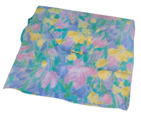 Mantelería flores Monet 150 x 150