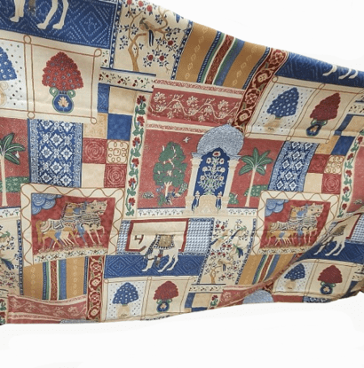 Funda nórdica reversible India/adamascada. Cama 150 - 3