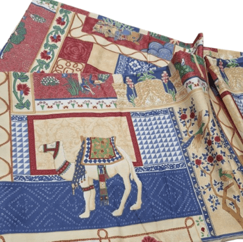 Funda nórdica reversible India/adamascada. Cama 150 - 6