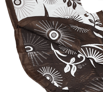 Colchas reversibles Rocío marrón. Cama 90 - 1