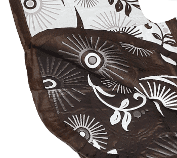 Colchas reversibles Rocío marrón. Cama 90 - 2