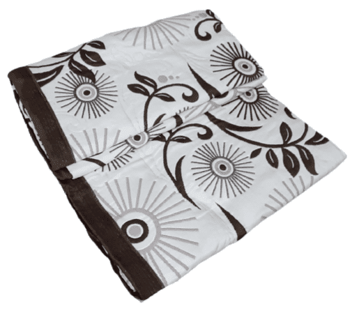 Colchas reversibles Rocío marrón. Cama 90 - 5