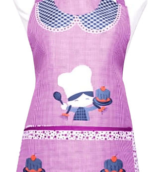 Delantal malva - 1