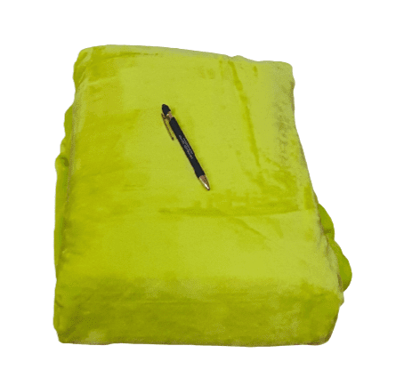 Manta terciopelo pistacho 260 x 240 - 2