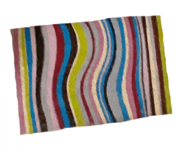 Felpudo rayas colores 40 x 60