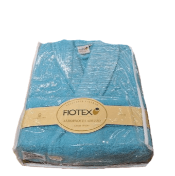 Albornoces algodón rizo lisos Basic - 4