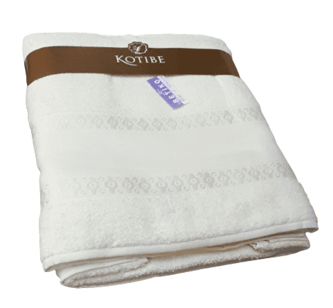 Juego toallas beige punto cruz. Baño+ lavabo + tocador