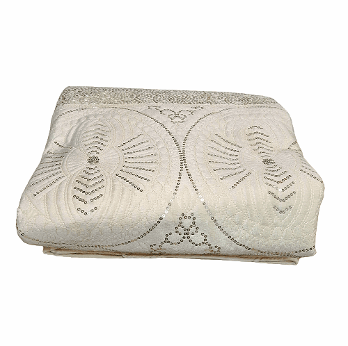 Colcha boutie beige lentejuelas 135 - 3