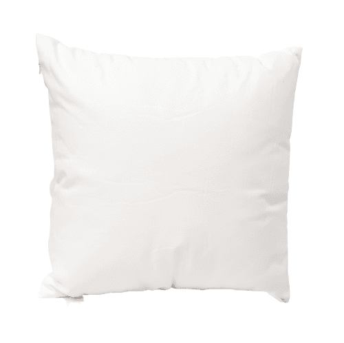 Cojín azul bordado flor 45 x 45 - 3