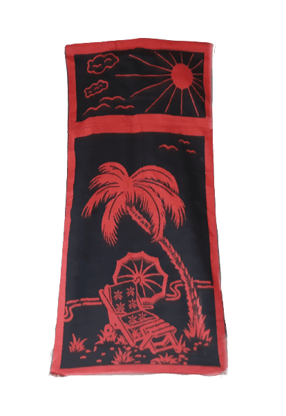 Toalla playa palmera bolsa - 1