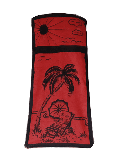 Toalla playa palmera bolsa - 3