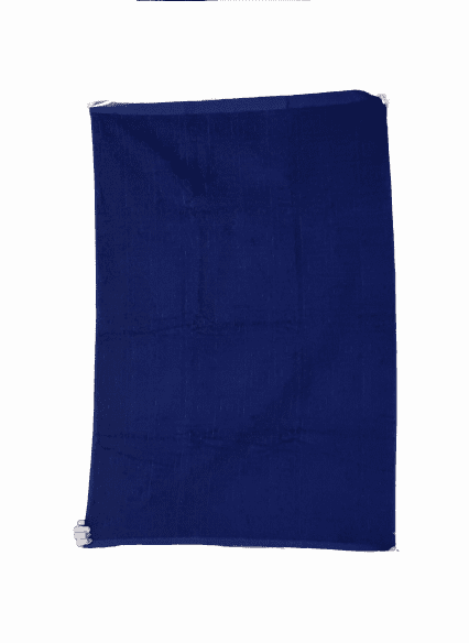 Toalla felpa azul marino - 1