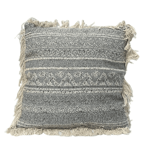 Cojín vaquero flecos 45 x 45 - 2