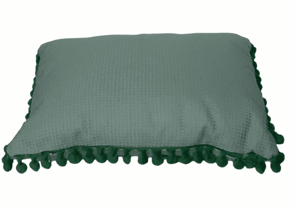Cojín rectangular madroños verdes - 3