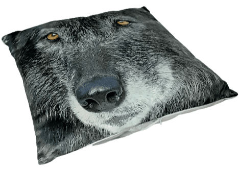 Cojín lobo 45 x 45 - 1