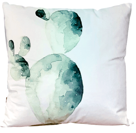 Cojines cactus verde 45 x 45
