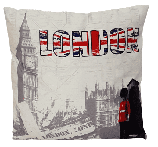 Cojines London rojo 45 x 45 - 1